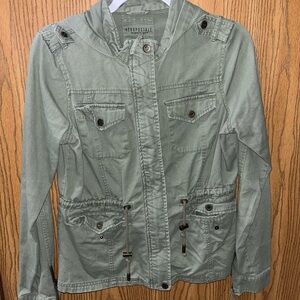 Aeropostale Women's Utility Jacket in Olive